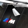 2 szt. Folia ochronna na słupek środkowy z logo samochodu Naklejka odporna na zarysowania Naklejka do BMW E60 E46 E39 E38 E90 E36 F30 E30 E31 E34 F10 F20 E87 E92 E91 X1 X5 X3 X6