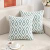 Nordic Throw Pillowcase Without Core Jacquard Single-sided Sofa Living Room Cushion Simple High-end Bedroom Bay Window Pillowcase