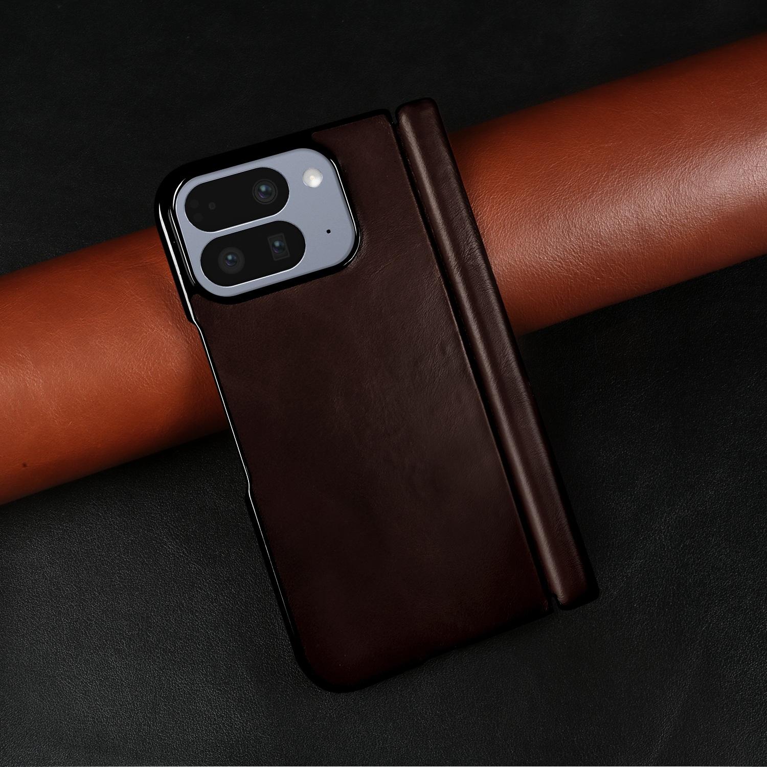 Luksusa īstas ādas maciņš Google Pixel