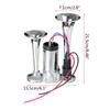 600DB Car Air Horn Super Loud 12V Auto Air Horn Double Tube Trumpet Air Horns