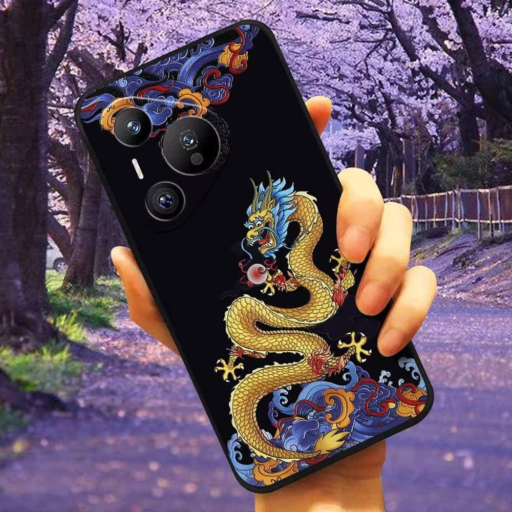 For Honor 200 / 200 Lite / 200 Pro Case 3D Flower Relief Silicone Emboss Covers for Huawei Honor 200 Pro Cases Soft Cute Cartoon