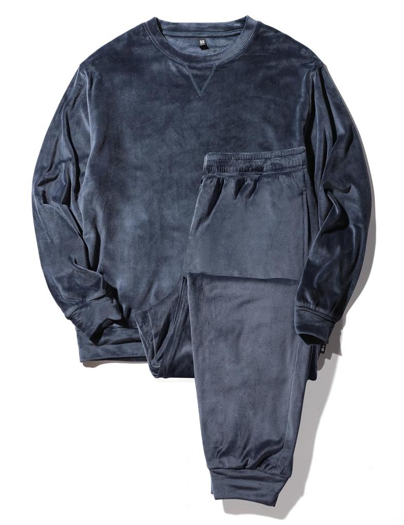 Nutopia Winter Sweatshirt Set Men's (Smoke Navy/L)