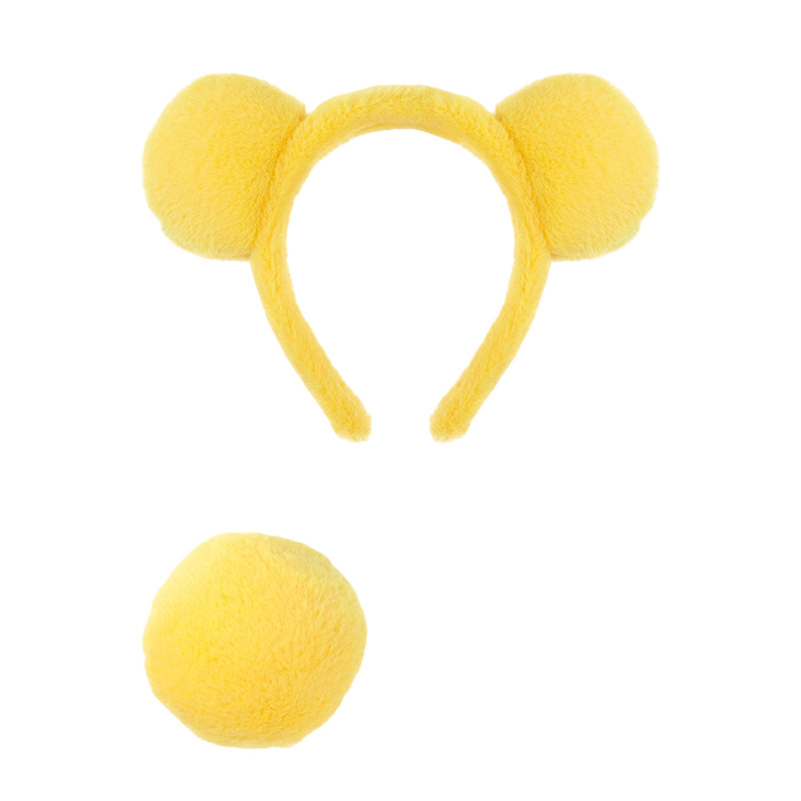

Bear Costume Set Ears Tail Tutu Skirt Animal Fancy Costume Kit Accessories for Kids Girls Halloween Cosplays Props A1