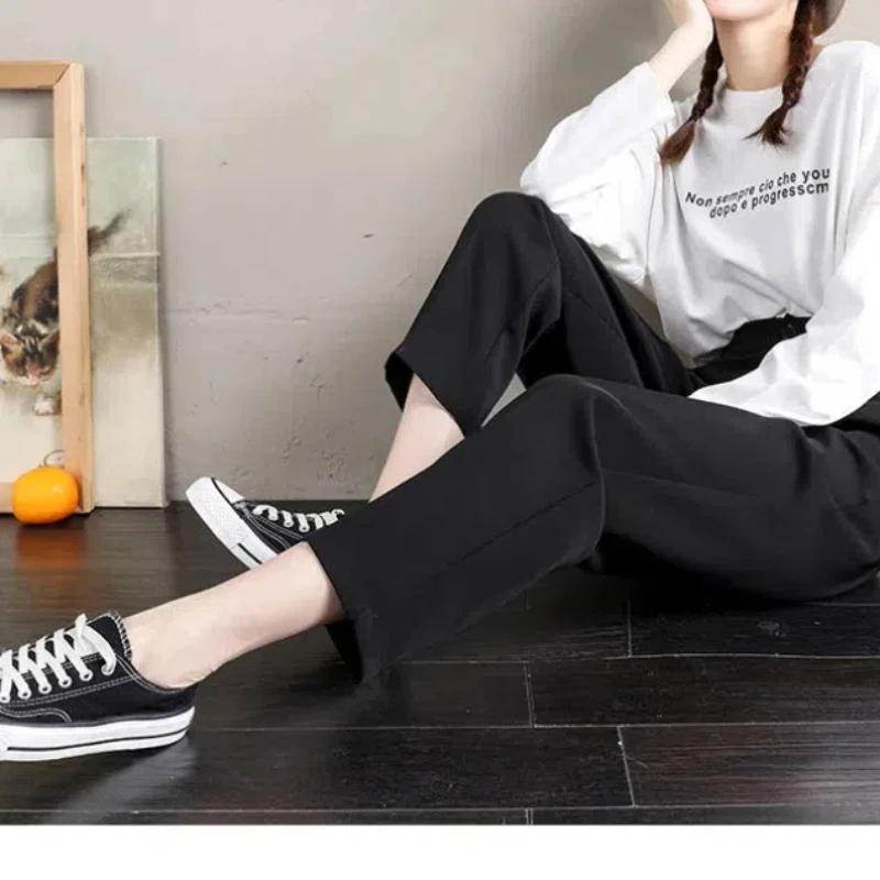 Îmbrăcăminte pentru femei Primăvară Toamnă Culoare Solidă Buton Fermoar Talie Înaltă Buzunare Pantaloni Casual Costume Pantaloni Scurți Formali