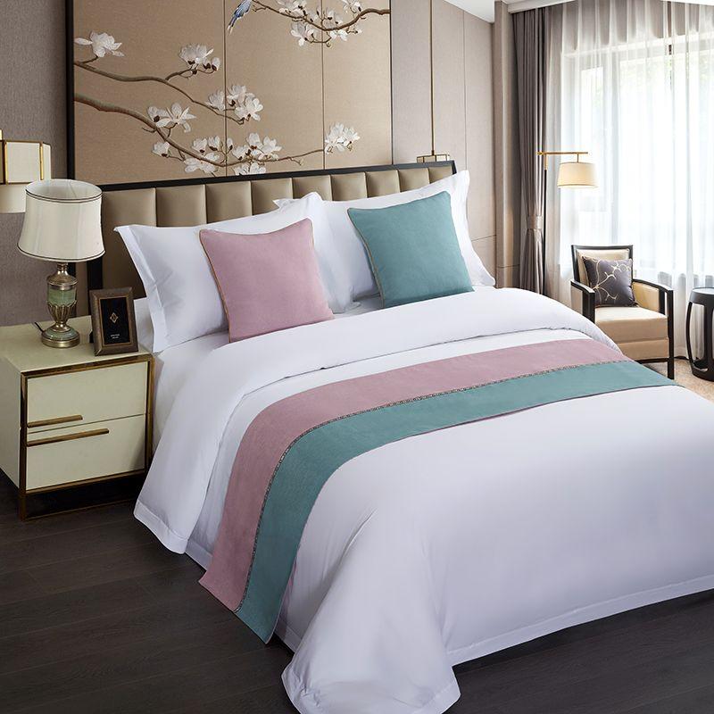 New Style Home Bed End Towel Hotel Bedding Light Luxury Beds Flag Minimally Designed Beds Runner Tea Art Tablecloth Long Tables Mat