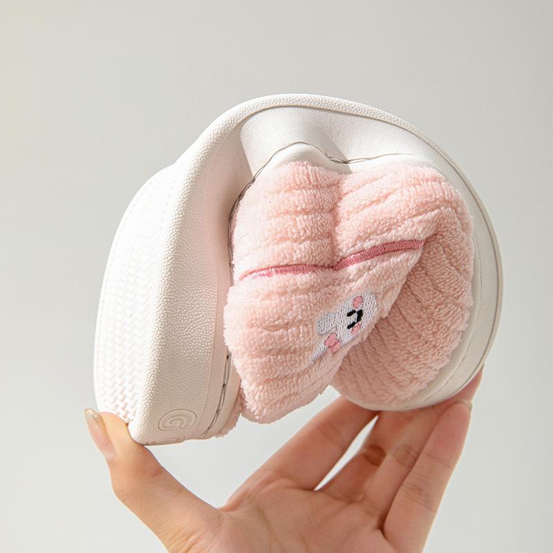 Cotton Slippers 2025 Autumn and Winter Thick-bottomed Indoor Non-slip Home Warm and Wear-resistant Couple Plush Slippers
