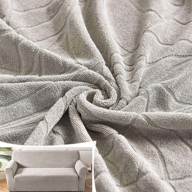 

Неводостойкие чехлы для диванов, жаккардовые толстые эластичные чехлы для диванов для гостиной, эластичные чехлы для диванов, защитные чехлы для мебели 1-seat 90-140cm 1PC