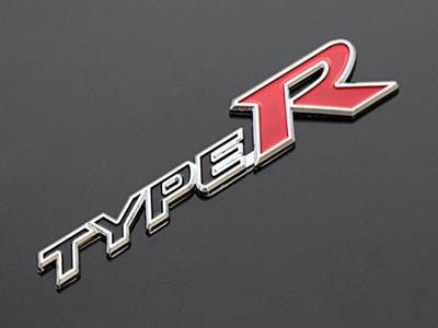 Emblém TYPE-R Černý Type R Honda Civic CIVIC Fit Fit