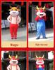 New Year Lucky Ox God of Wealth Cartoon Mascot Costume for Adults