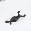 Black Abstract Characters Resins Sculpture Creative Furnishings Desk Decoration Simplicity Figures Statue Modern Home Decor