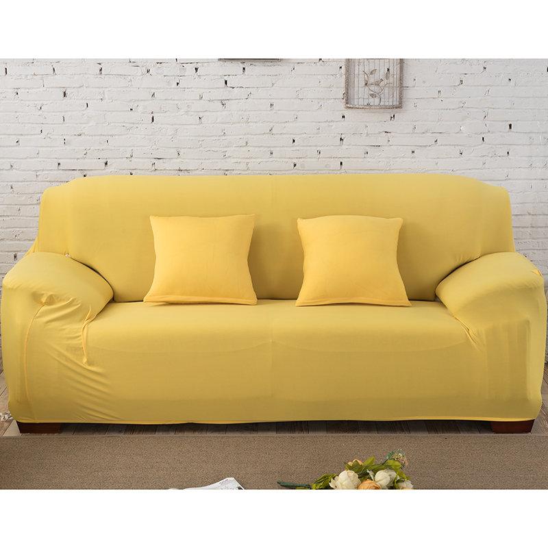 Elastic Plain Solid Sofa Cover Stretch Tight Wrap All-Inclusive Sofa Cover For Living Room Funda Sofa Couch Cover Armchair Cover