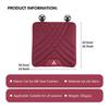 dnsh2 Car Styling Seats Cushion Ice Silk Elevating Pad Increase Cushion For Mitsubishi Outlander Lancer Eclipse Mirage Xpander Attrage