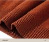 Men's Cashmere-Blend Thick Knit Sweater - Round Neck, Relaxed Fit, Faux Two-Piece, Casual Style