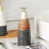European Marble Ceramic Emulsion Bottle Bathroom Lotion Shower Gel Shampoo Hand Sanitizer Press Bottle Bathroom Accessories