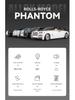 1:18 Scale Rolls-Royce Phantom Alloy Car Model - Collector's Item and Decorative Piece