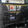 Car Storage Bag for Accessories Seat Gap Net, Multifunctional Organizer Barrier Pets Kids, 9 Grid Layered Divider with 59x59cm, Universal Auto