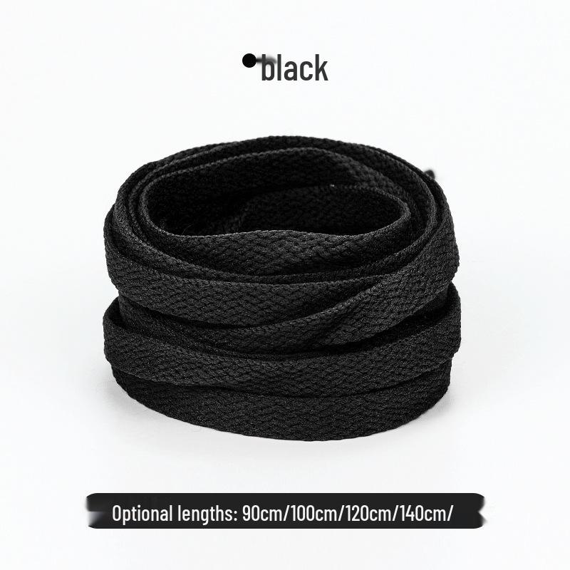 Colorful Polyester Flat Shoelaces for High-Top Canvas Sports Shoes