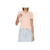 Polo Ralph Lauren Ribbed Crew Neck Slim Fit Short Sleeve Knit Top Women tops Pink 211965760-001