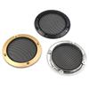 2Pcs Black Gold Silver Speaker Protective Grill  Speaker Protective Accessory