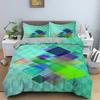 Geometry Duvet Cover Colorful Pattern Bedding Set For Bedroom 3D Print Comforter Quilt Covers USEUAU Single Double Size