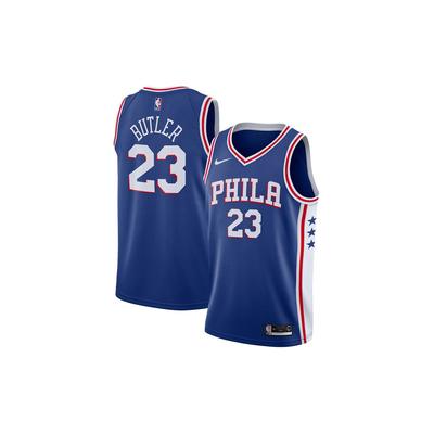 NBA Icon Edition Swingman Jersey Philadelphia 76ers Jimmy Butler No. 23 Men Tops Blue 864501-408