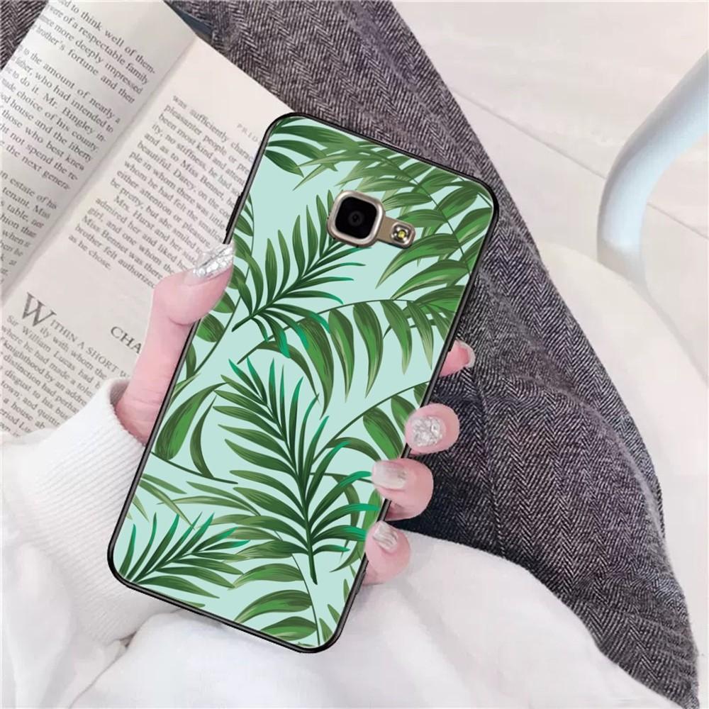 Leaves Monstera Green Phone Case For Samsung A 10 11 12 13 20 21 22 30 31 32 40 51 52 53 70 71 72 73 91 13 Shell