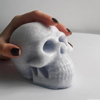 Skull Silicone Mold New 2025 Halloween Decorative Candle Handmade Soap Plaster Epoxy Resin Craft Casting Tools Home Gifts