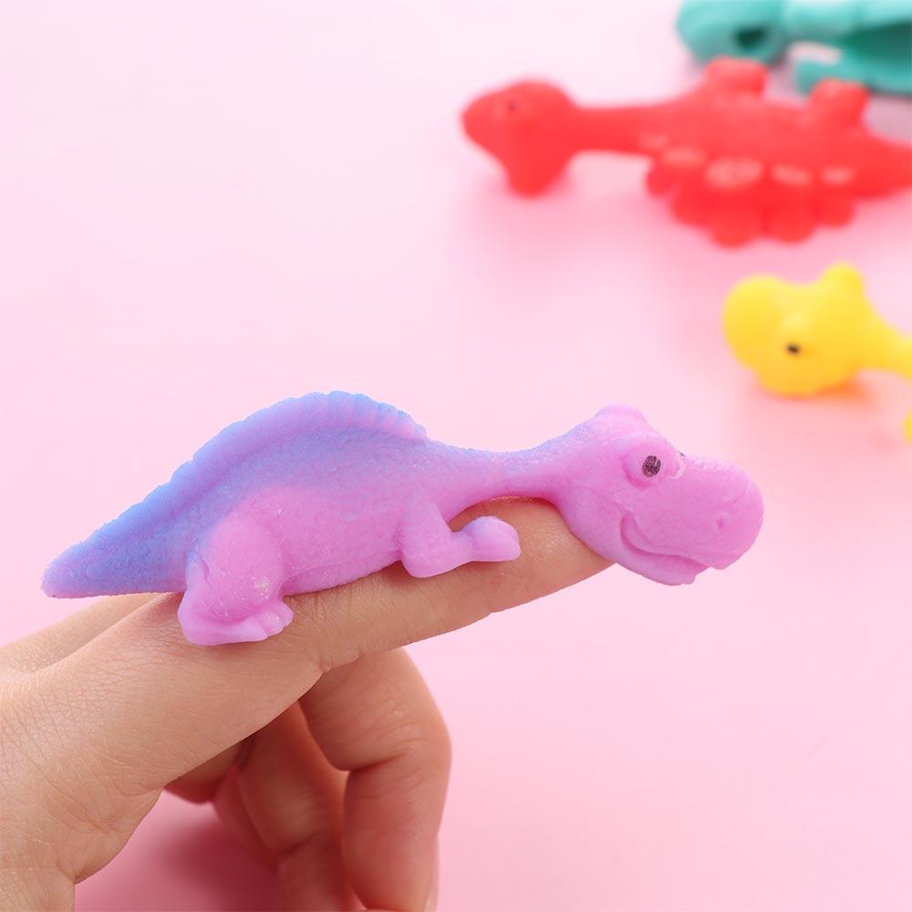 TPR Toy Launch Dinosaur Fun Tricky Flying Finger Birds Finger Ejection Dinosaur  Children Gift