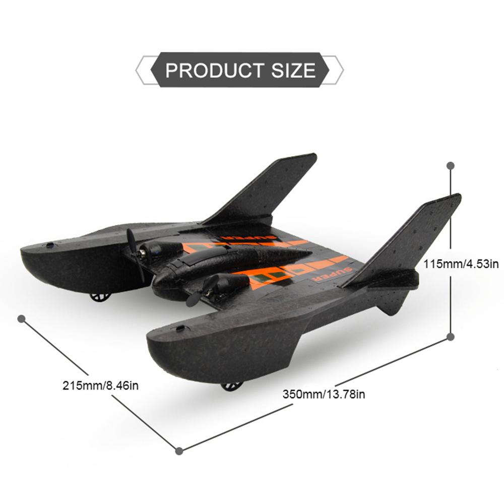FX815 RC Plane Remote Control Airplane Ready To Fly 2.4Ghz 2 Channels EPP Foam Aircraft Model for