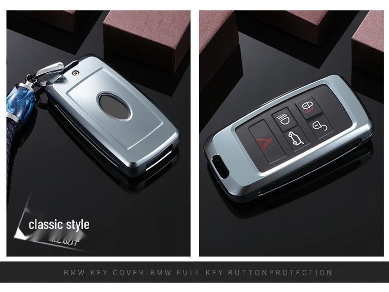 Land Rover & Jaguar Key Case - Metal Alloy Shell for Range Rover & Discovery