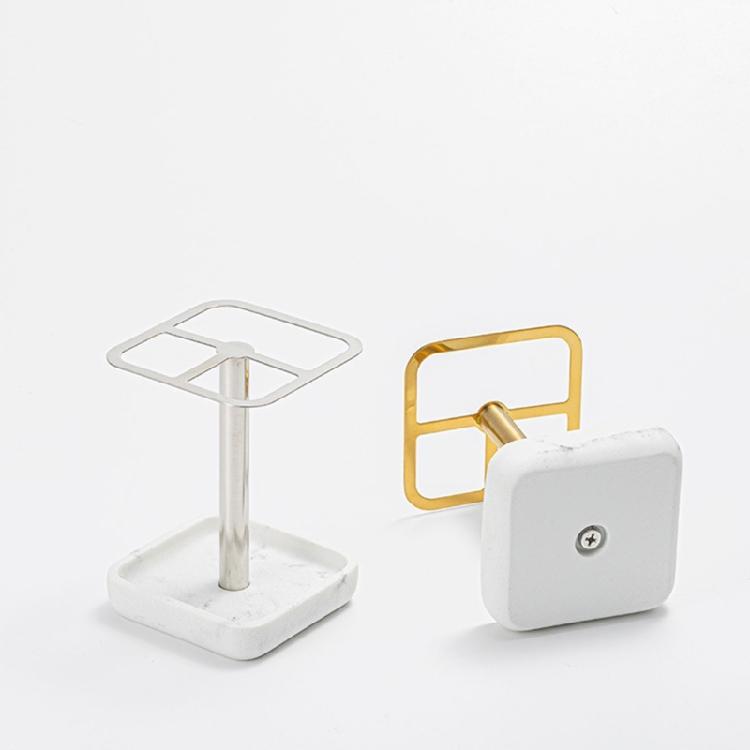 MultiPurpose Toothbrush Holder Toothpaste Rack for Bathroom Countertops In Sleekly Design for Face Cleansers,Trimmers