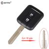 KEYYOU Rakto Korpusas 2 Mygtukai Qashqai Nissan Micra Navara Almera Note Naujas Atsarginis Nuotolinio Automobilio Raktų Dėklas Fob Raktų Be Raktų Įėjimas
