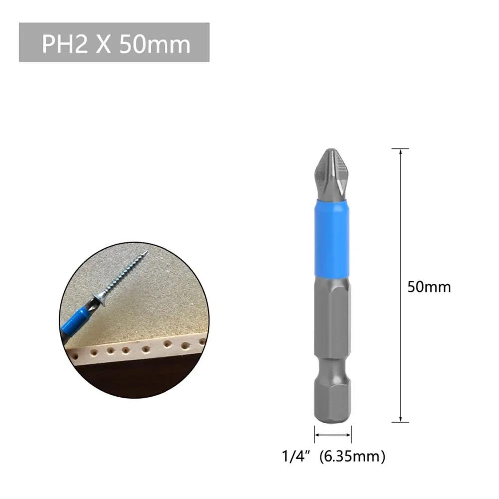 Drill Bit Hexagon Shank Electric Hand Tools Hex Shank Magnetic Screwdriver 1/4 Inch 25/50/70/90/150mm Brand New
