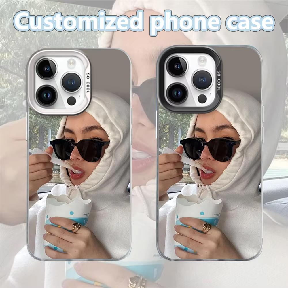 Funda de Teléfono Personalizada a Prueba de Golpes DIY 'Momentos de Vida' para iPhone 17 16 15 14 Plus 13 12 11 Pro Max 16E 17 Air XR Cubierta Mate