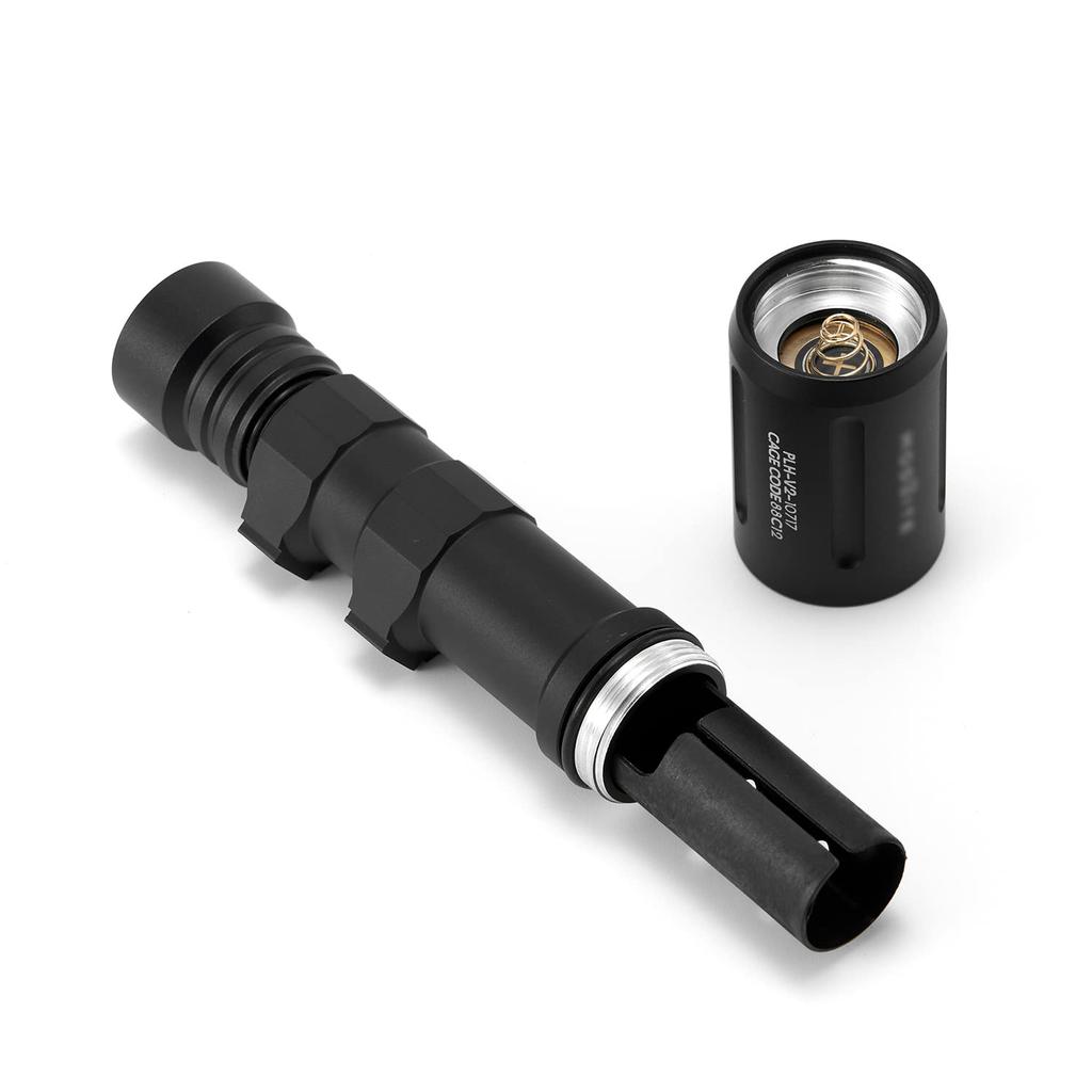 SOTAC Modlit Type PLH-V2 Flashlight, High Lumens (Black)