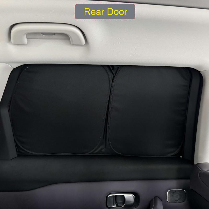 Car Black Window Privacy Sunshade For LEAPMOTOR C10 2024-Present Auto Anti-UV Heat Insulation Protect Cover Interior Accessory