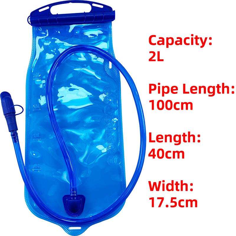 Outdoor Sport Cycling Pack Water Tank Storage Bag Helmet Hold Hydration Backpack Hiking Bike Riding Daypack Bladder Knapsack