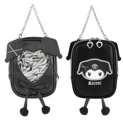 Shobido Série Twin Idol Pochette Multi-Usage Réversible Kuromi Sanrio SA46511