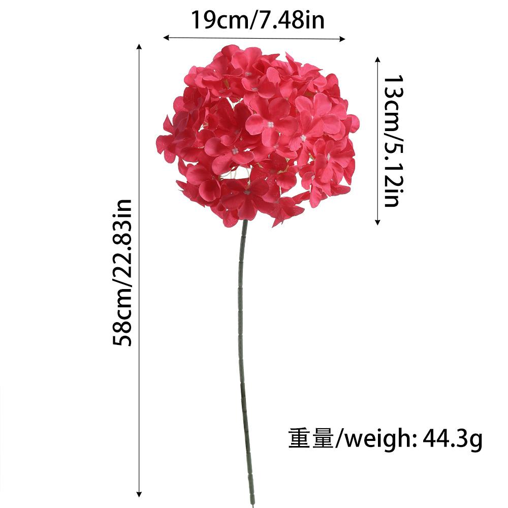 1/3Pcs Hydrangea Artificial Flowers Bouquet Fake Flower for Home Room Decor Garden Wedding Decoration Vase Flower Arrangement