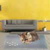 Large Silicone Cats Litter Catcher Mat Treats Feeding Mat Nonslip Dog Bowl Mat Waterproof Dog Bowl Pad for Food Water