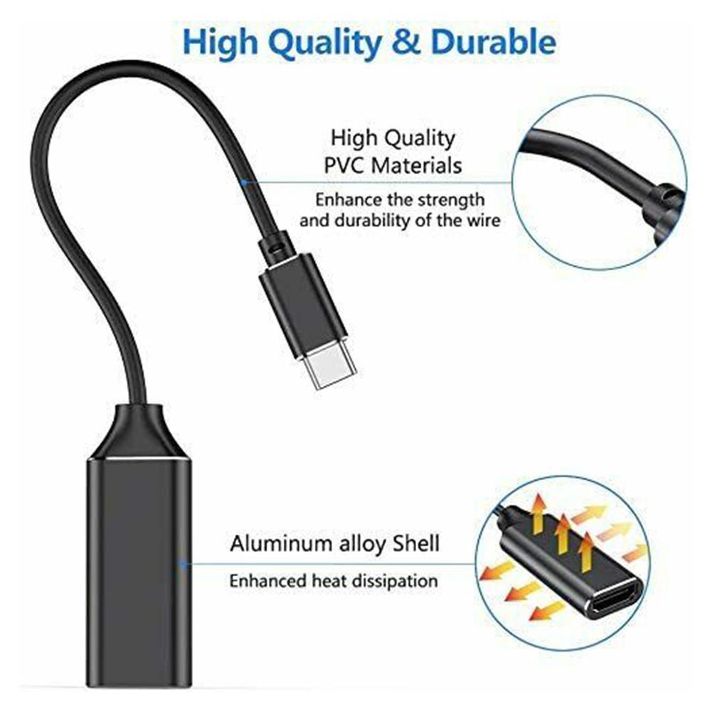 Tablets USBC Typ C zu AV HDTV f.r Macbook Adapter