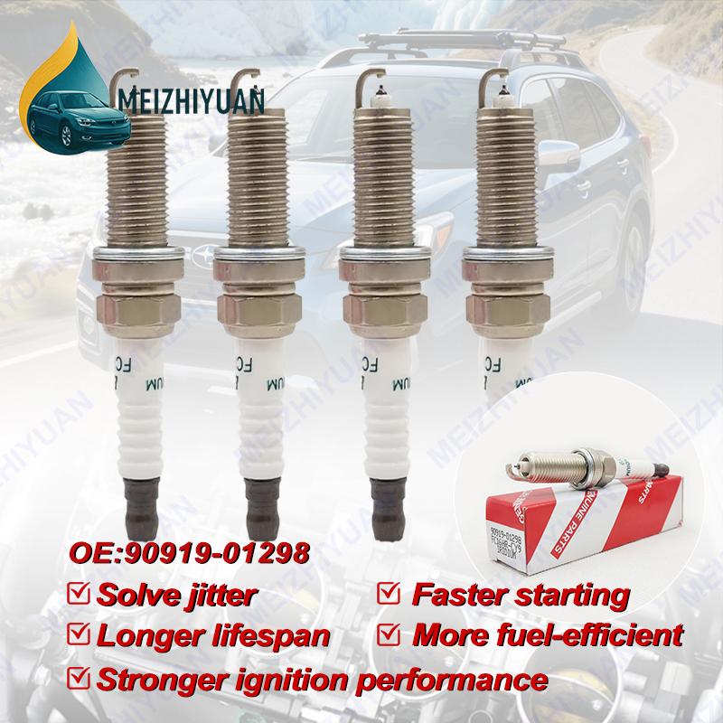 4/8PCS 90919-01298 FC16HRCY9 Iridium Spark Plug For Toyota Corolla Premio Cruiser Harrier Esquire Verso Urban Allion 9091901298