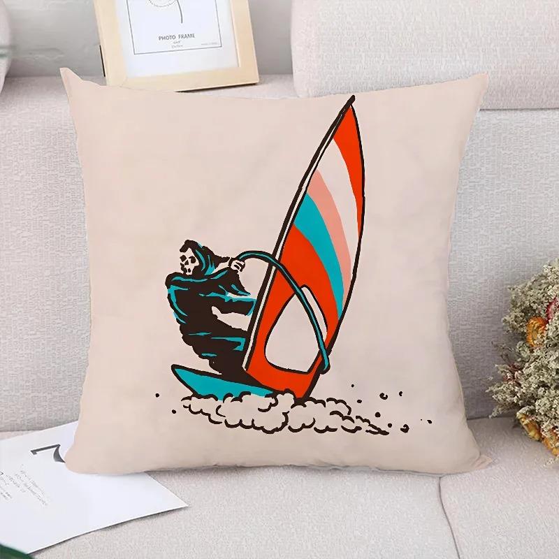 Retro Decorative Pillowcases Living Room Office Home Pillowcases Car Ornaments