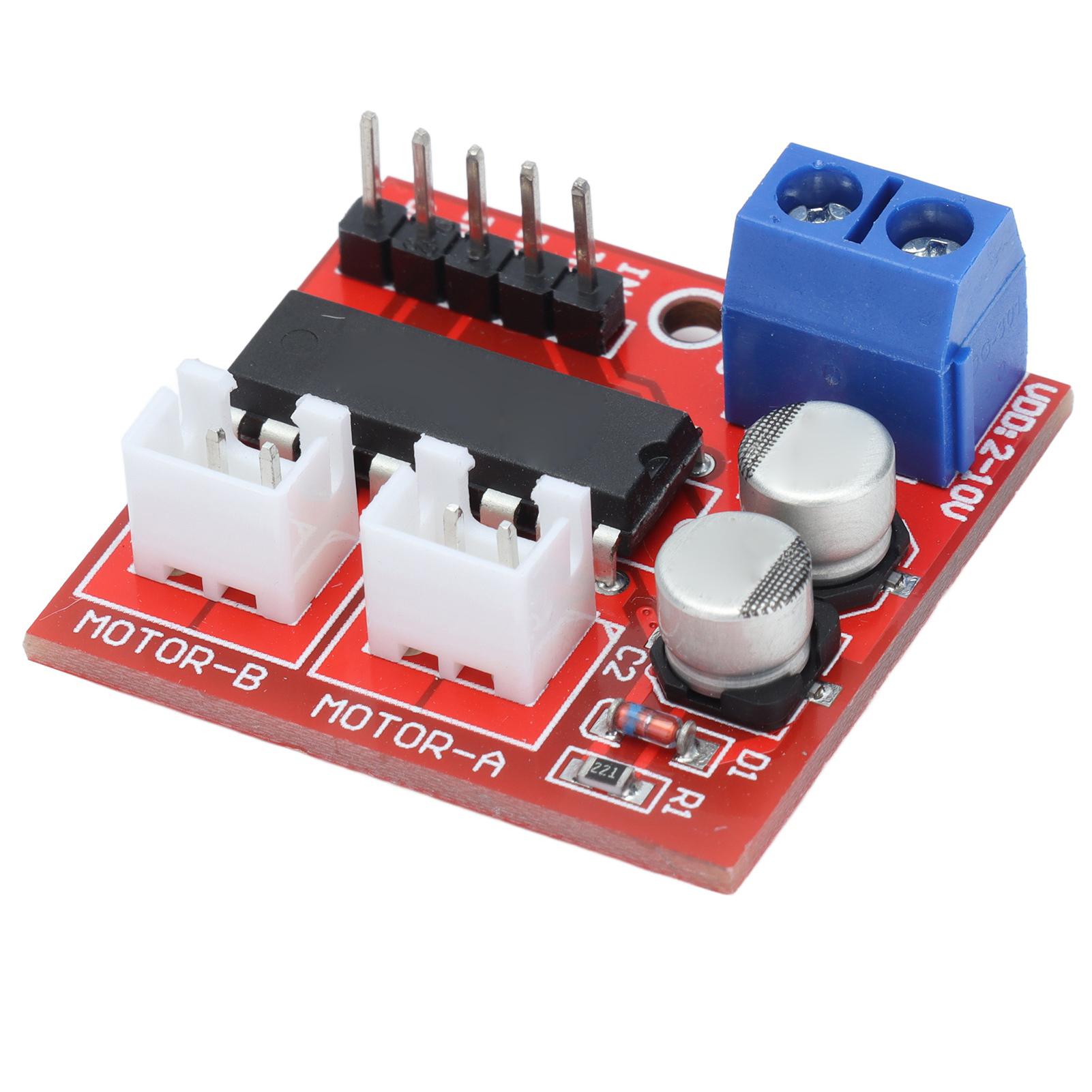 

Step Motor Driver 2 Way CW CCW Rotation PWM Speed Regulation Dual H Bridge Board 2.5A