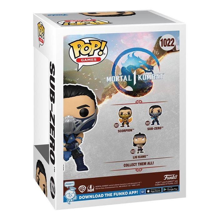 Figurine Funko Pop Games Mortal Kombat 1 Sub Zero