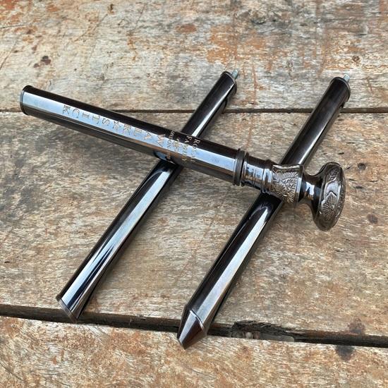 Walking Stick 3 Fold Engraved Full Brass, Brass Flower Handle Walking Stick, Stick for Men and Woman, Christmas Gift