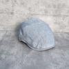 Size Linen Mixed Color Forward Hat Retro Versatile Short Brim Painter Hat Men's and Women's Spring and Summer Breathable Literary Cap