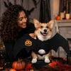 Pet Costume with Sequined Pumpkin Design for Small Dogs and Cats
