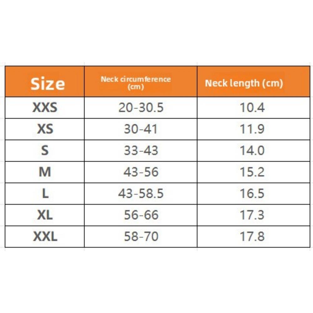 Neuer Haustier-Nackenschutz Hunde-Nackenstützkragen Postoperative Prävention Verstauchung Kopfbedeckung Postoperative Schutzhülle