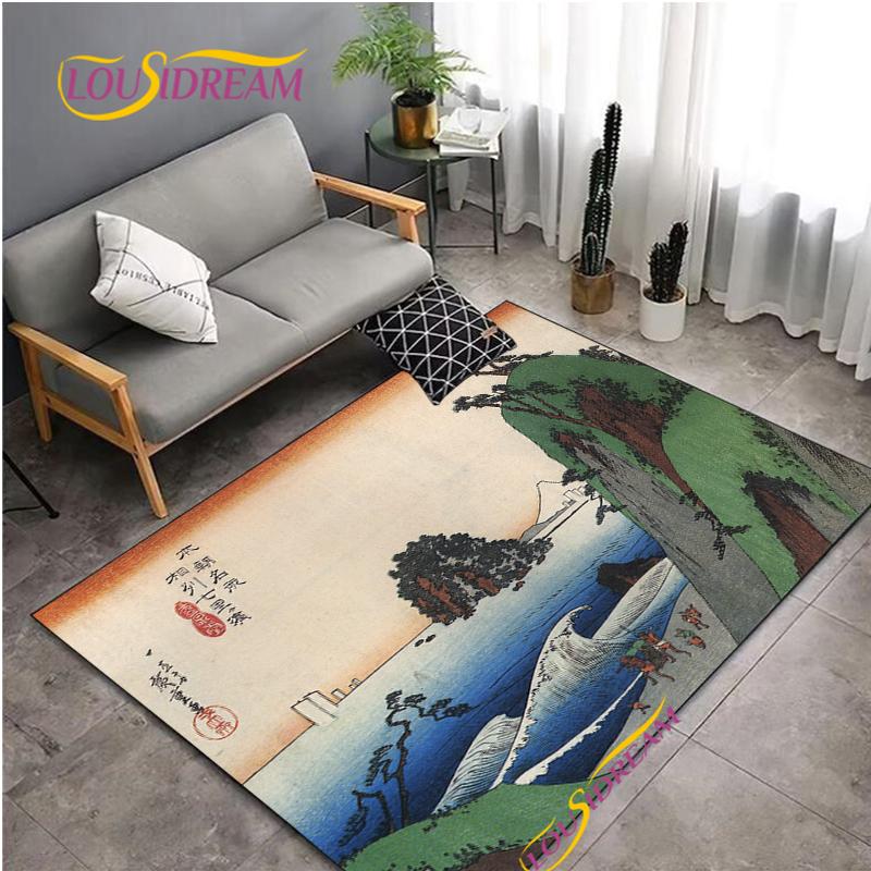 Fashion Van Gogh Art Carpet for Living Room Bedroom Rugs Kitchen Kids Door Un-slip Floor Mats Alfombra Birthday gift Poster Mat